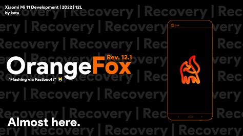 orangefox recovery flashing.